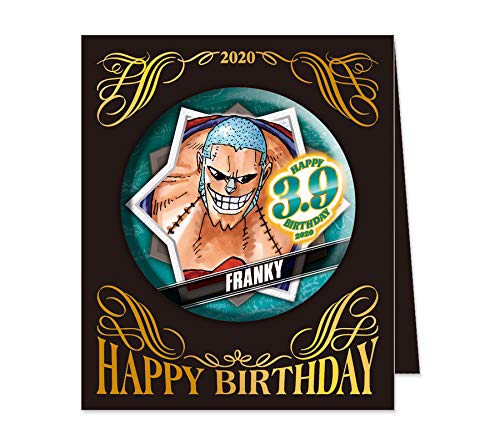 ワンピース バースデー プレミアム 缶バッジ フランキー ワンピース】ワンピース バースデーホログラム缶バッジ[3.9